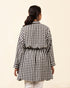 Below Hip Polyester Dress With Elasticated Waist 54953